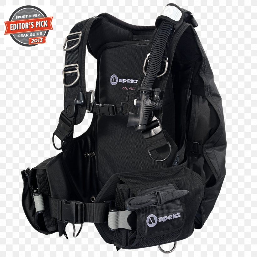 Apeks Buoyancy Compensators Scuba Diving Diving Equipment Underwater Diving, PNG, 1000x1000px, Apeks, Aqua Lungla Spirotechnique, Backpack, Backplate, Bag Download Free