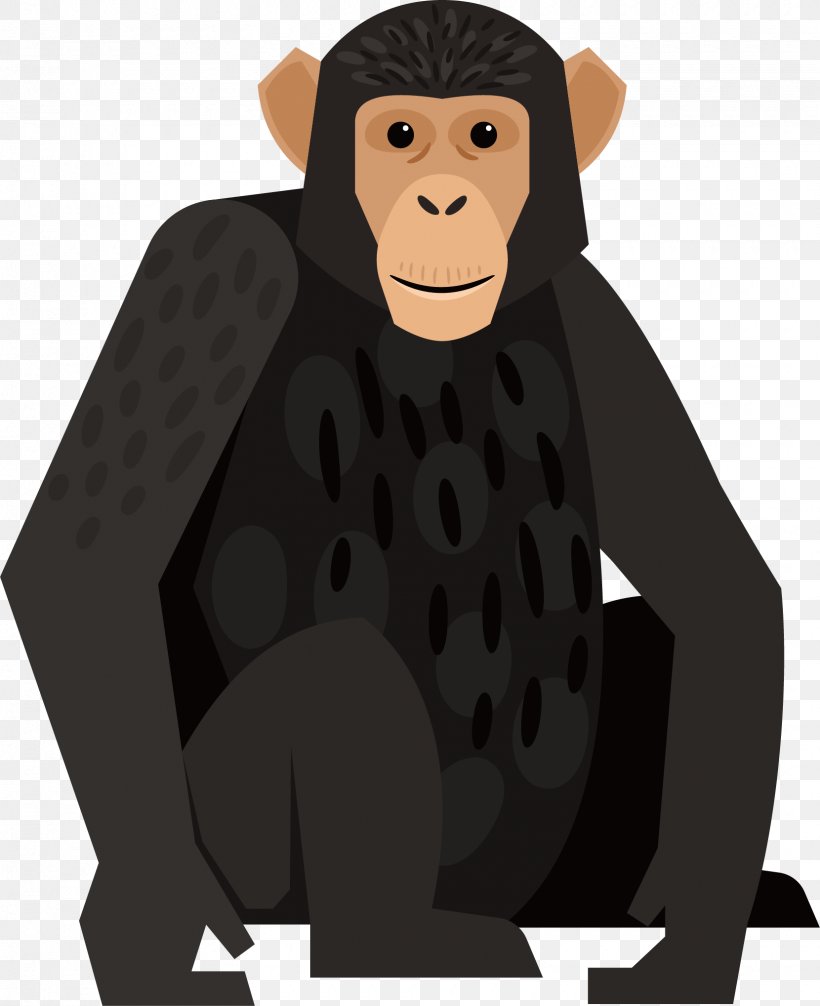 Gorilla Chimpanzee Monkey Orangutan, PNG, 1660x2037px, Gorilla, Cartoon,  Chimpanzee, Common Chimpanzee, Fictional Character Download Free