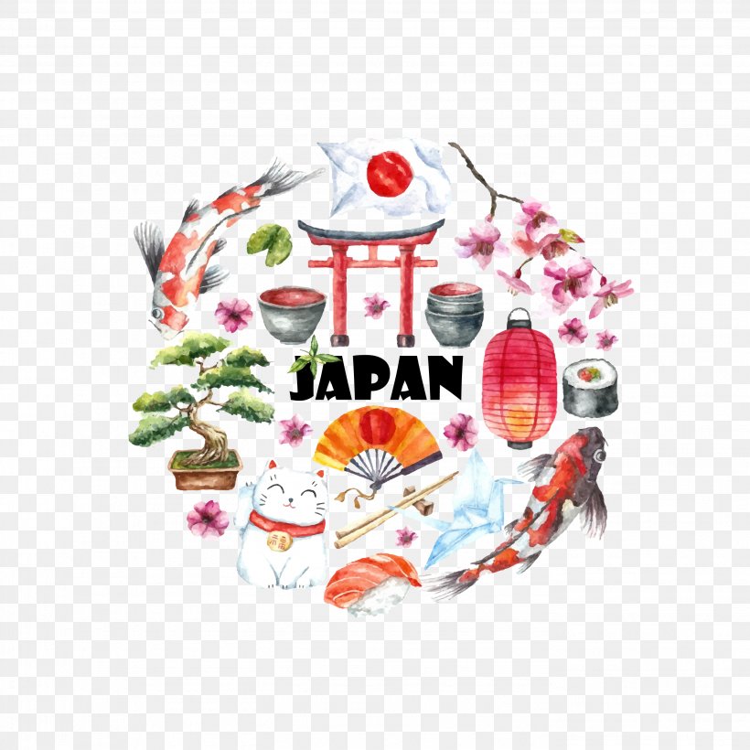 Japan Illustration, PNG, 2778x2778px, Japan, Art, Brand, Creative Market, Drawing Download Free