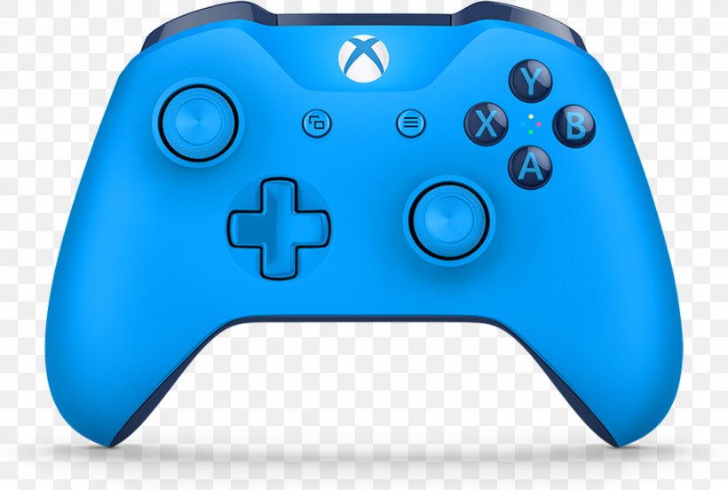 Xbox One Controller Xbox 360 Controller Game Controllers, PNG, 2215x1492px, Xbox One Controller, All Xbox Accessory, Blue, Electric Blue, Game Controller Download Free