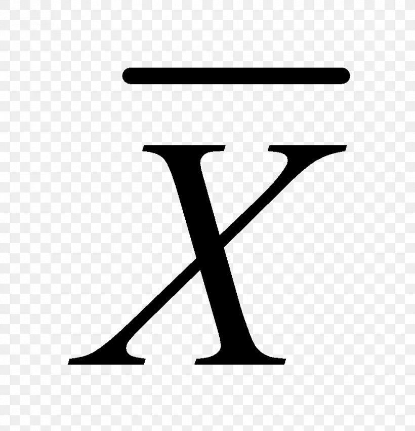 Arithmetic Mean Statistics Symbol Sample Mean And Covariance Png 981x1019px Mean Area Arithmetic Mean Average Black