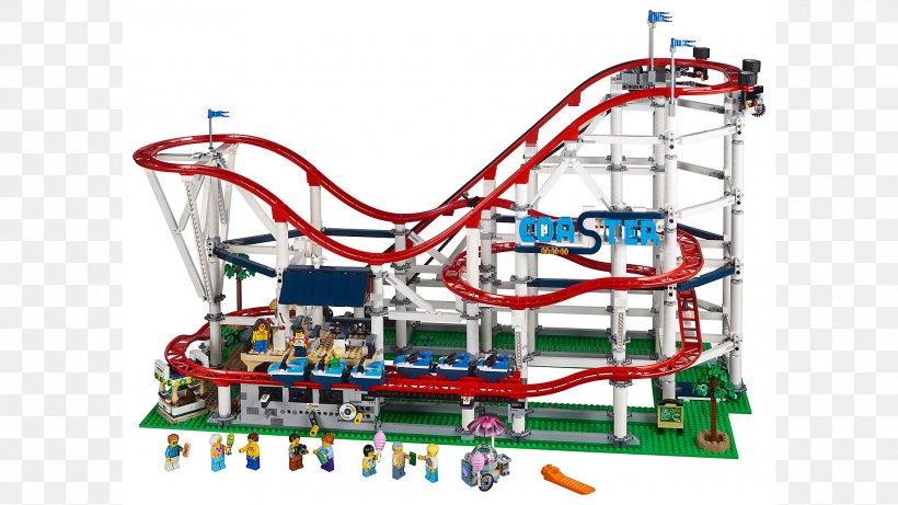 LEGO 10261 Creator Roller Coaster The Big Apple Coaster & Arcade Lift Hill, PNG, 1920x1080px, Lego, Amusement Park, Big Apple Coaster Arcade, Carousel, Construction Set Download Free