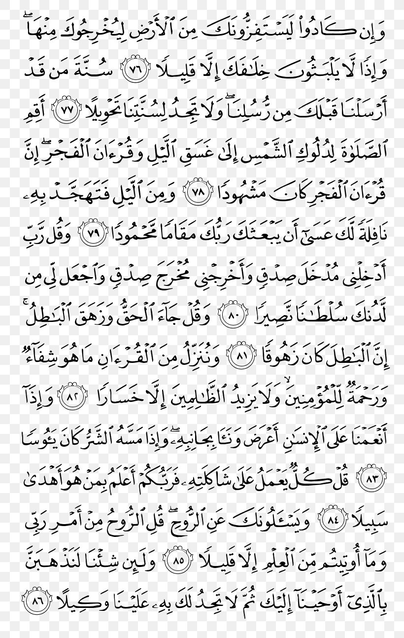 Al Isra Surat 17 Ayat 78