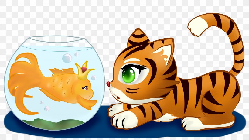 Whiskers Tiger Cat Clip Art, PNG, 6000x3375px, Whiskers, Big Cat, Big Cats, Carnivoran, Cartoon Download Free