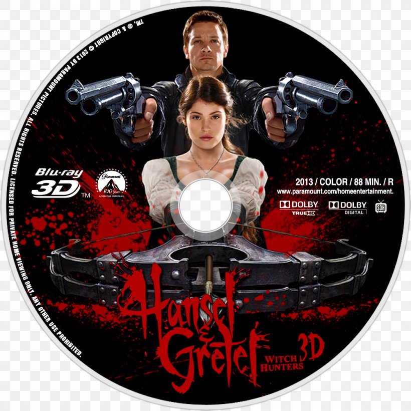 Hansel And Gretel Movie Star Actor 0, PNG, 1000x1000px, 2013, Hansel And Gretel, Actor, Bluray Disc, Disk Image Download Free