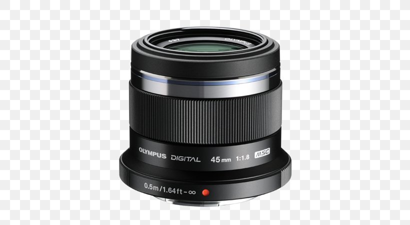 Olympus M.Zuiko Digital ED 45mm F/1.8 Micro Four Thirds System Camera Lens Olympus Corporation, PNG, 600x450px, 35 Mm Equivalent Focal Length, Micro Four Thirds System, Camera, Camera Accessory, Camera Lens Download Free