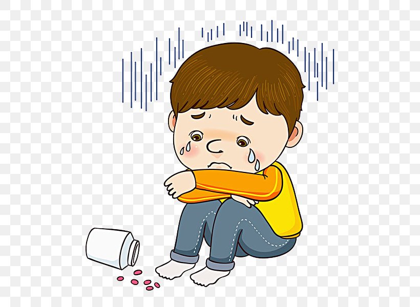 The Crying Boy Cartoon Stock Photography Stock Footage, PNG, 600x600px, Watercolor, Cartoon, Flower, Frame, Heart Download Free