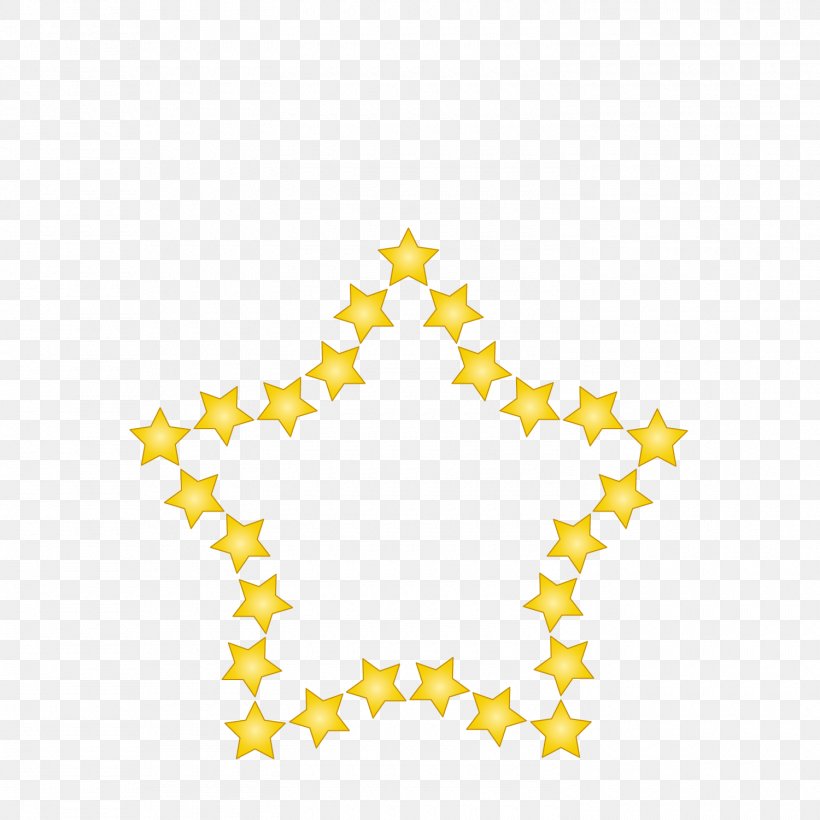 The Five Stars Surround The Five Star Metal, PNG, 1500x1500px, Yellow, Area, Gold, Metal, Pattern Download Free