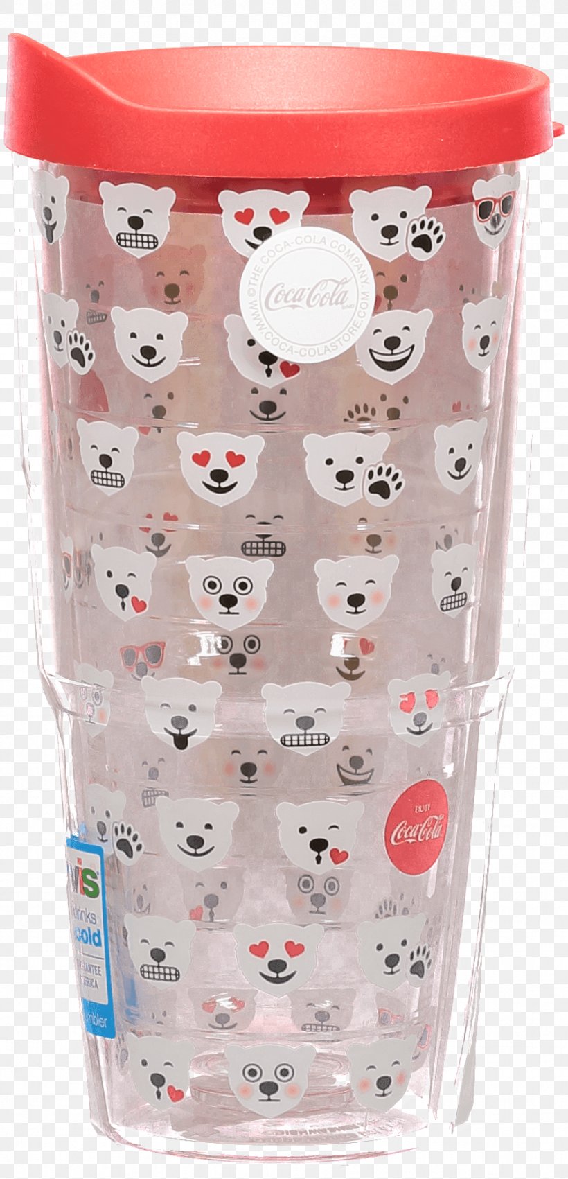Polar Bear Coca-Cola Tervis Tumbler, PNG, 897x1861px, Polar Bear, Bear, Cocacola, Cola, Cup Download Free