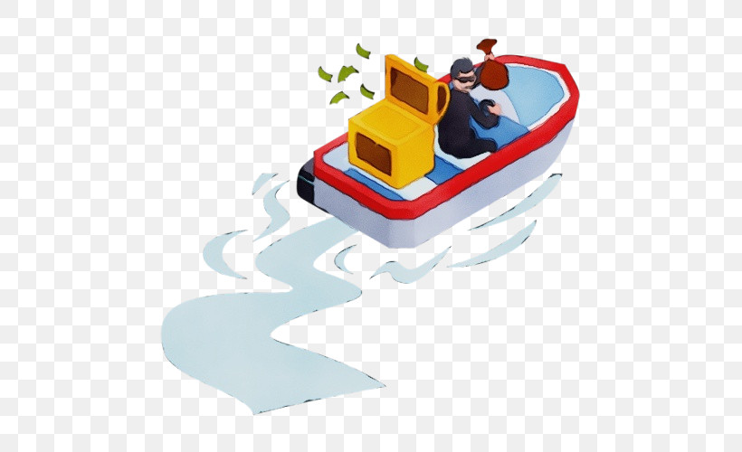 Water Transportation Vehicle Toy Recreation Games, PNG, 500x500px, Watercolor, Boat, Games, Paint, Play Download Free