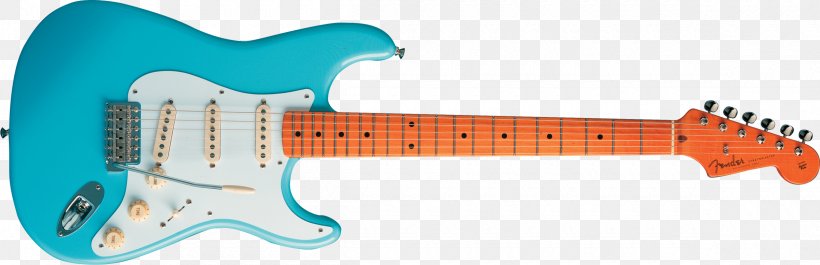 Fender Stratocaster Stevie Ray Vaughan Stratocaster Fender Musical Instruments Corporation Electric Guitar, PNG, 2400x777px, Watercolor, Cartoon, Flower, Frame, Heart Download Free