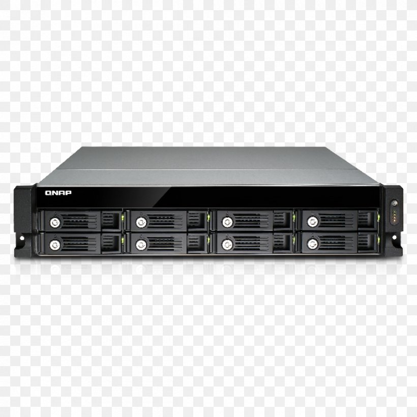 Network Storage Systems Data Storage QNAP Systems, Inc. Hard Drives ISCSI, PNG, 1200x1200px, 19inch Rack, Network Storage Systems, Audio Receiver, Data Storage, Data Storage Device Download Free