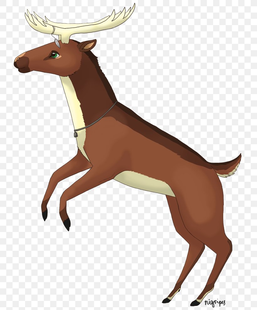 Reindeer Horse Dog Mammal, PNG, 800x989px, Reindeer, Animal, Antler, Canidae, Cartoon Download Free