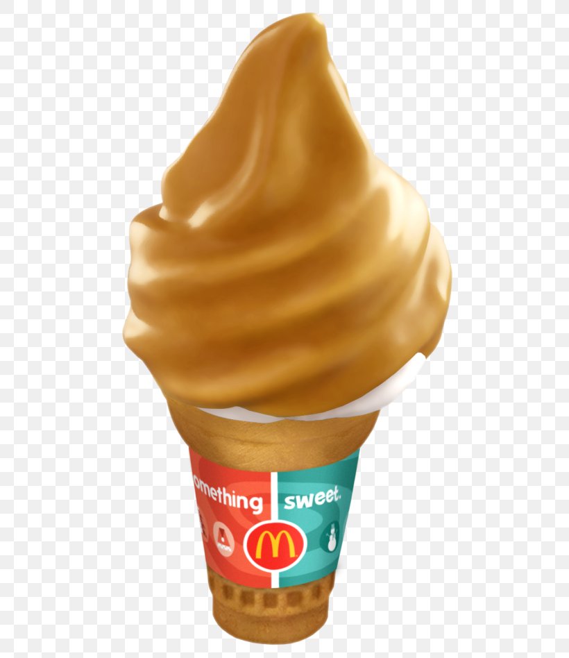 Ice Cream Cones Sundae McFlurry Chocolate Brownie, PNG, 500x948px, Ice Cream, Butter, Caramel, Chocolate, Chocolate Brownie Download Free