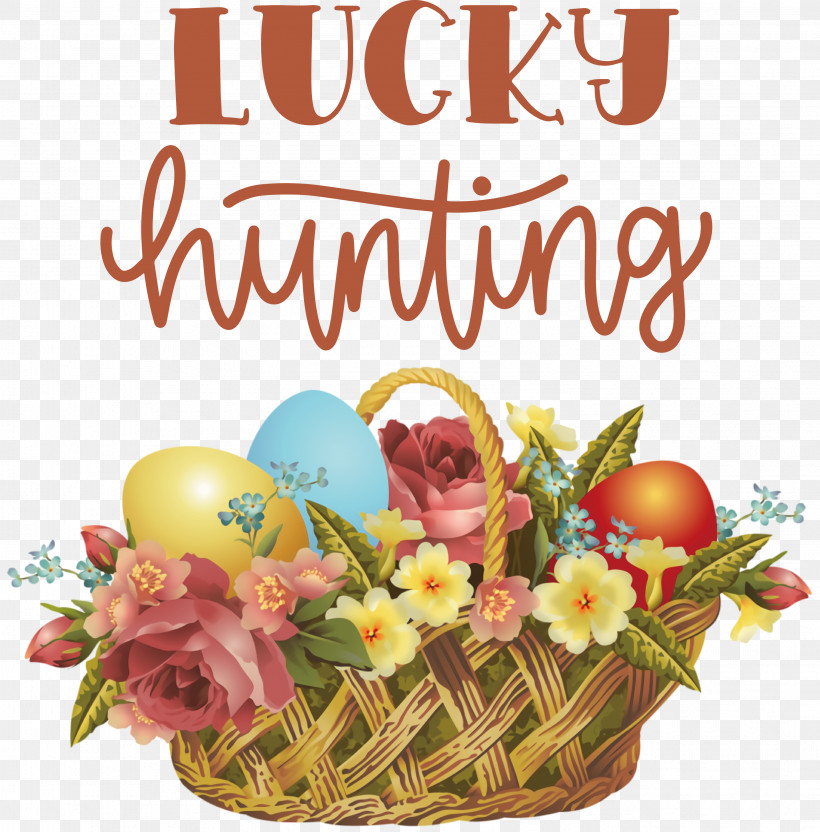 Lucky Hunting Happy Easter Easter Day, PNG, 2954x3000px, Happy Easter, Basket, Christmas Day, Easter Basket, Easter Bunny Download Free