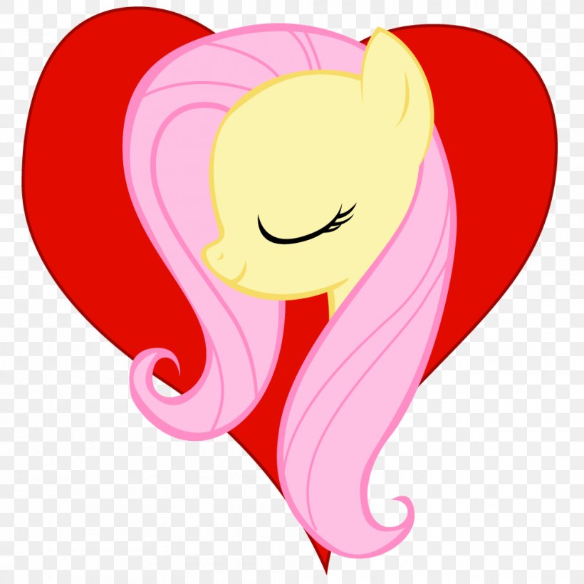 Pony Fluttershy Pinkie Pie Derpy Hooves Princess Luna, PNG, 1000x1000px, Watercolor, Cartoon, Flower, Frame, Heart Download Free
