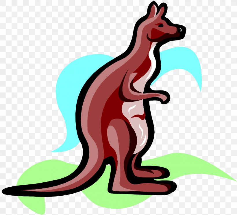 Macropodidae Kangaroo Dog Canidae Cartoon, PNG, 1830x1661px, Macropodidae, Animal, Artwork, Canidae, Cartoon Download Free