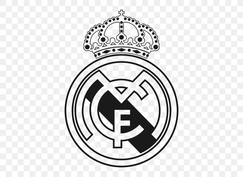 Real Madrid C.F. El Clxe1sico La Liga Clip Art, PNG, 600x600px, Real Madrid Cf, Black And White, Body Jewelry, Brand, Cristiano Ronaldo Download Free