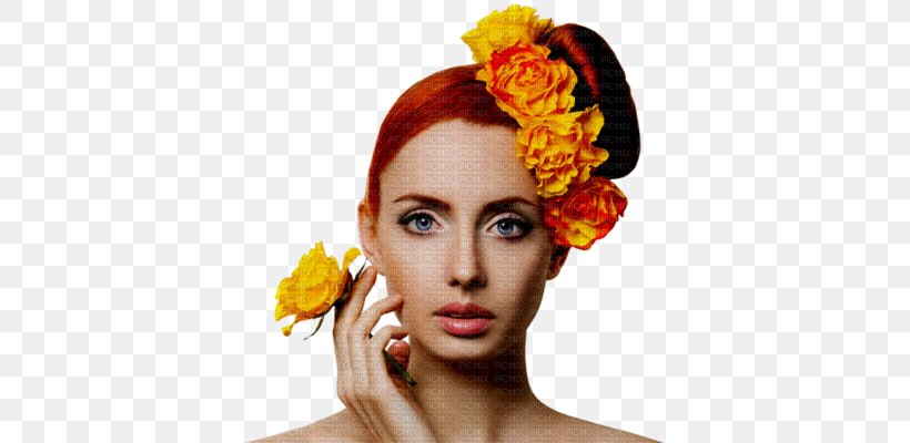 Artificial Flower Woman Desktop Wallpaper, PNG, 381x400px, Watercolor, Cartoon, Flower, Frame, Heart Download Free