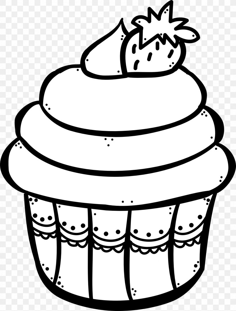 Cupcake Frosting & Icing Bakery Coloring Book Clip Art, PNG, 1612x2128px, Cupcake, Bake Sale, Bakery, Black And White, Cake Download Free
