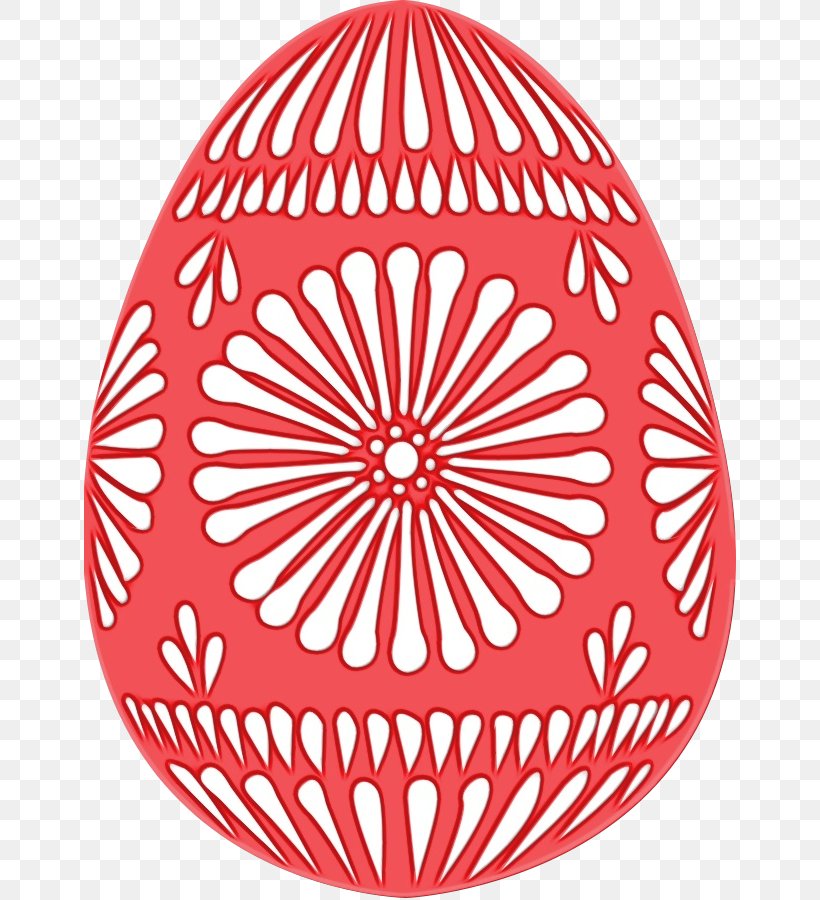 Easter Egg, PNG, 652x900px, Watercolor, Easter Egg, Paint, Red, Wet Ink Download Free