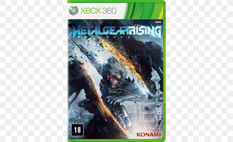 Metal Gear Rising: Revengeance Xbox 360 PlayStation 3 Video Game, PNG, 500x500px, Metal Gear Rising Revengeance, Electronic Device, Kojima Productions, Konami, Metal Gear Download Free