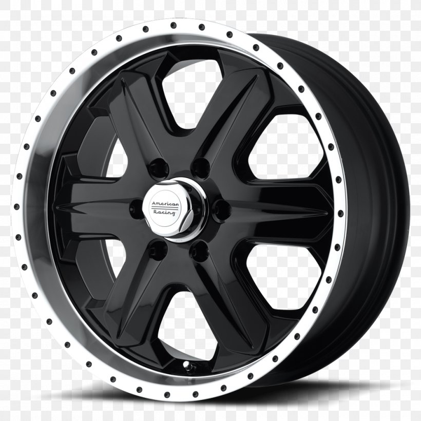 Alloy Wheel Tire American Racing Car Rim, PNG, 1000x1000px, Alloy Wheel, American Racing, Auto Part, Automotive Design, Automotive Tire Download Free