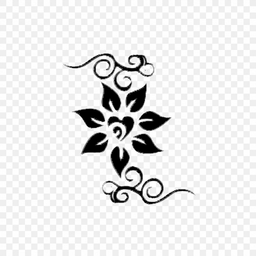 Floral Design Black And White Clip Art, PNG, 1500x1500px, Floral Design, Art, Artwork, Black, Black And White Download Free