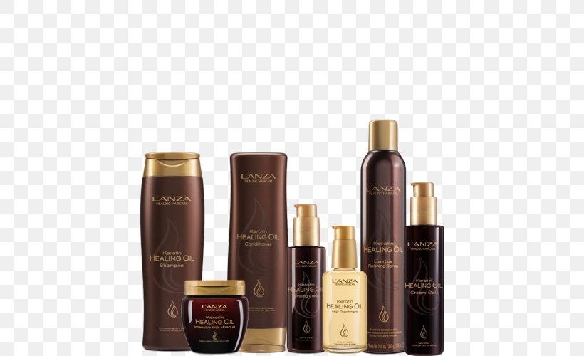 L’ANZA Keratin Healing Oil Hair Treatment Hollywood Style Hair Care, PNG, 500x500px, Hair Care, Beauty Parlour, Cosmetics, Day Spa, Facial Download Free
