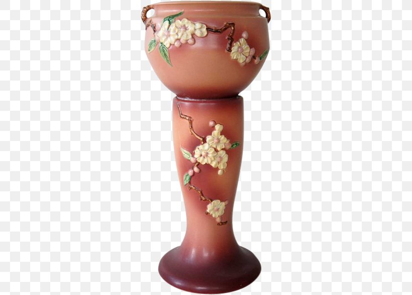 Roseville Pottery Vase Ceramic Jardiniere, PNG, 586x586px, Roseville, American Art Pottery, Apple Roseville, Artifact, Ceramic Download Free