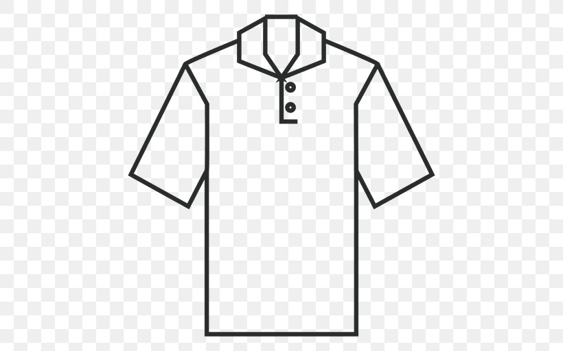 T-shirt Polo Shirt Clothing Sleeve, PNG, 512x512px, Tshirt, Area, Black, Black And White, Brand Download Free