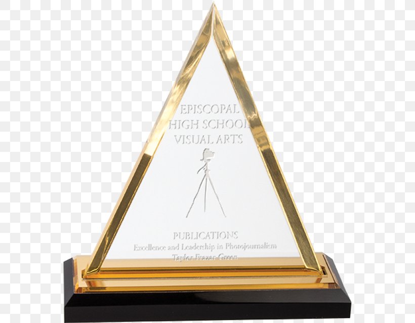 Trophy Gold Triangle, PNG, 572x638px, Trophy, Award, Gold, Rectangle, Triangle Download Free