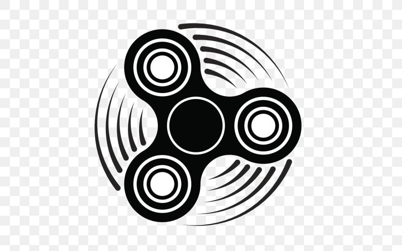 Circle Logo, PNG, 512x512px, Fidget Spinner, Blackandwhite, Drawing, Line Art, Logo Download Free