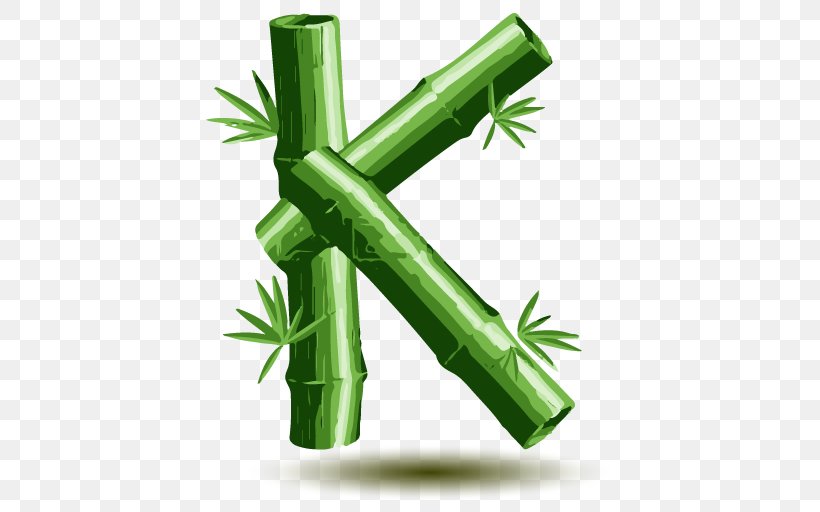 Letter Bamboo K Vector Graphics Euclidean Vector, PNG, 512x512px, Letter, Alphabet, Bamboo, Grass, Grass Family Download Free