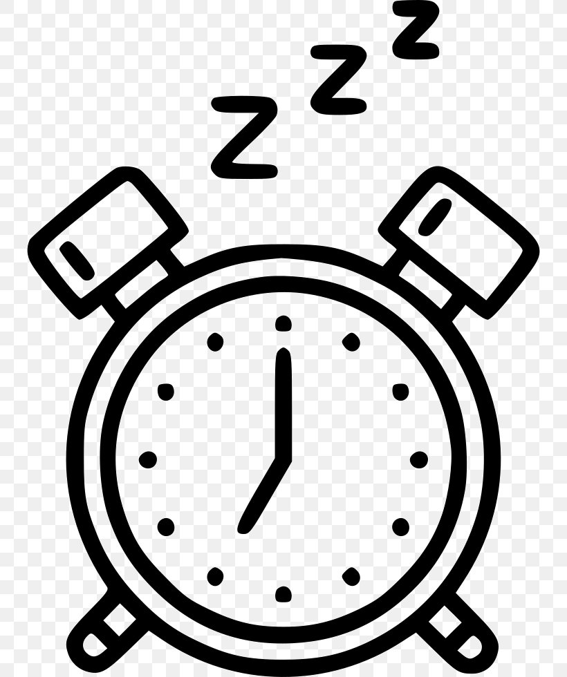 Alarm Clocks Sleep, PNG, 742x980px, Alarm Clocks, Alarm Clock, Bed, Bedtime, Black And White Download Free