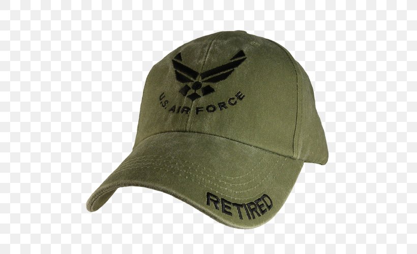 Baseball Cap United States Air Force Symbol United States Armed Forces, PNG, 500x500px, Baseball Cap, Air Force, Cap, Hat, Headgear Download Free