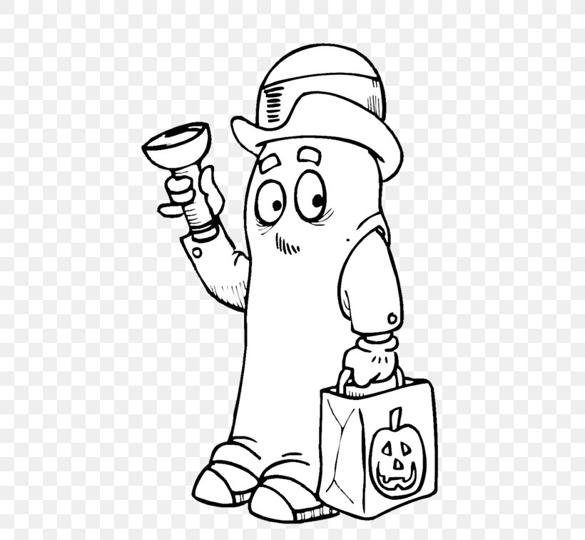 Clip Art Coloring Book Trick-or-treating Drawing Image, PNG, 558x756px, Coloring Book, Black And White, Blackandwhite, Cartoon, Costume Download Free