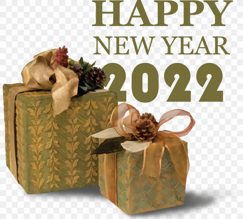 Happy New Year 2022 Gift Boxes Wishes, PNG, 3000x2700px, Gift Boxes, Birthday, Box, Christmas Day, Christmas Decoration Download Free