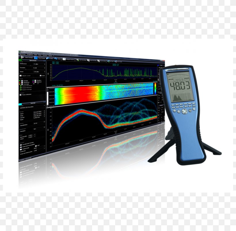 Spectrum Analyzer Analyser Electromagnetic Compatibility Electromagnetic Field EMF Measurement, PNG, 800x800px, Spectrum Analyzer, Aerials, Analyser, Display Device, Electric Field Download Free