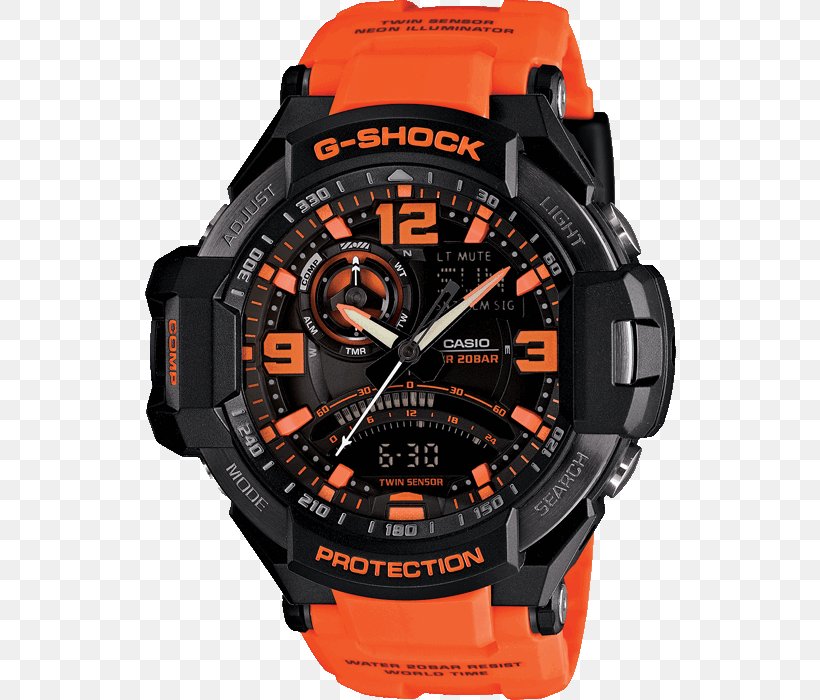 G-Shock Master Of G GA1000 Shock-resistant Watch Casio, PNG, 700x700px, Gshock, Brand, Casio, Clock, Hardware Download Free