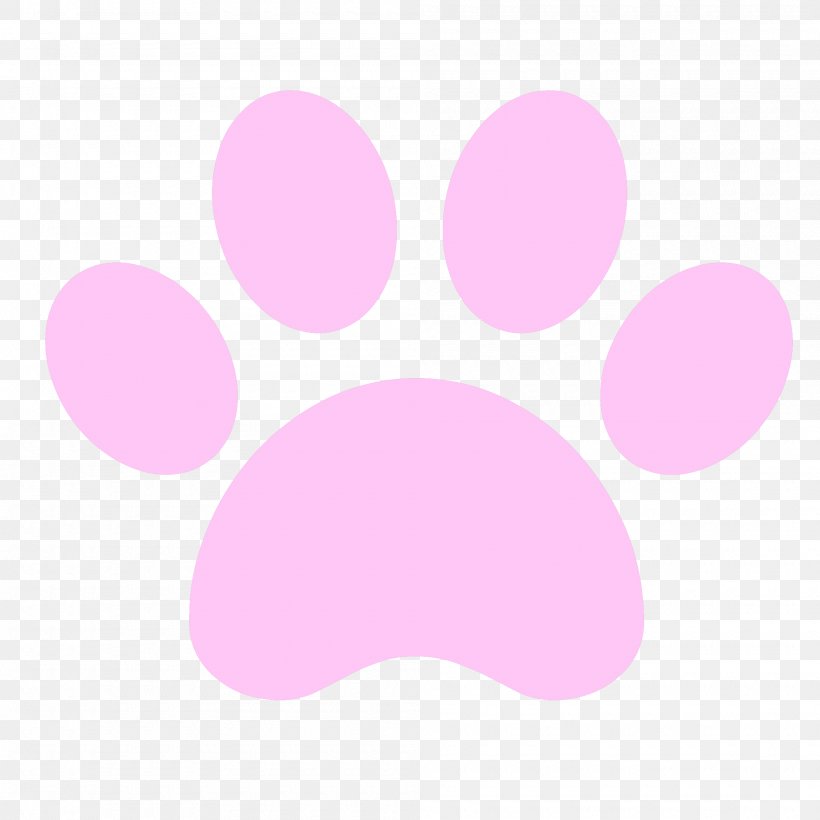 Paw Nose Pink M Clip Art, PNG, 2000x2000px, Paw, Magenta, Nose, Petal, Pink Download Free