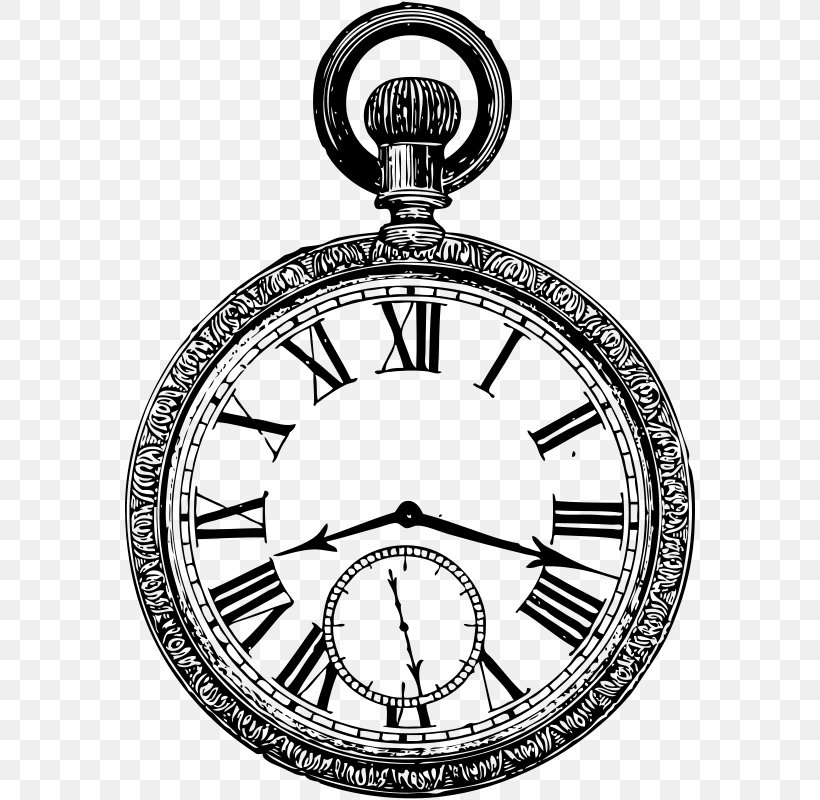 Pocket Watch White Rabbit, PNG, 570x800px, Pocket Watch, Black And White, Body Jewelry, Brand, Clock Download Free