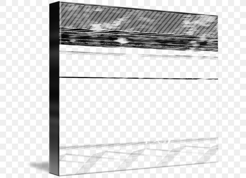 Product Design Pattern Picture Frames Line Angle, PNG, 650x595px, Picture Frames, Black, Black And White, Furniture, Monochrome Download Free