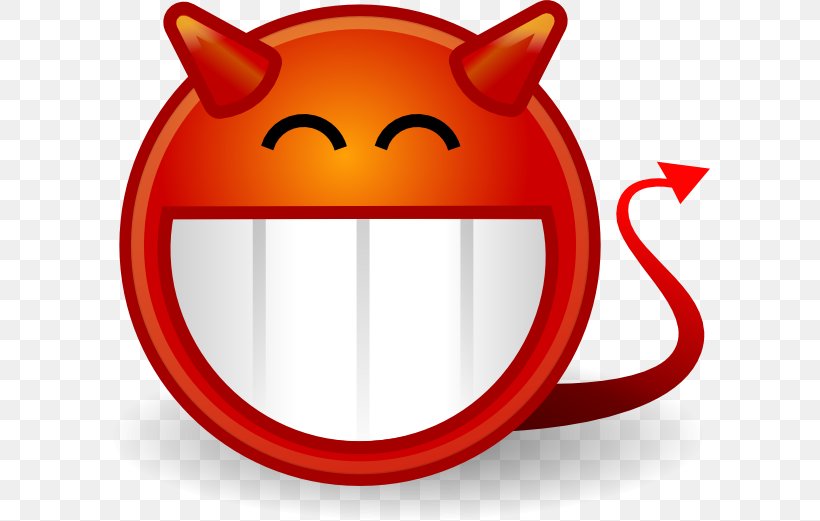 Smiley Emoticon Devil Clip Art, PNG, 600x521px, Smiley, Demon, Devil, Emoji, Emoticon Download Free