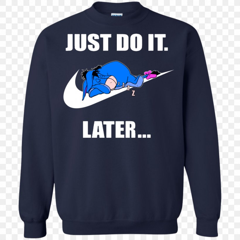 Snoopy T-shirt Hoodie Just Do It Peanuts, PNG, 1155x1155px, Snoopy, Active Shirt, Blue, Brand, Clothing Download Free