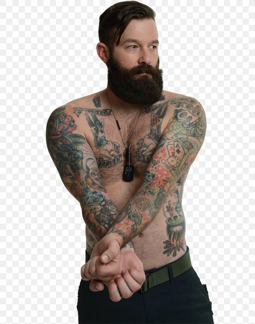Tattoo Soldier Military Beard Veteran, PNG, 571x1044px, Watercolor, Cartoon, Flower, Frame, Heart Download Free