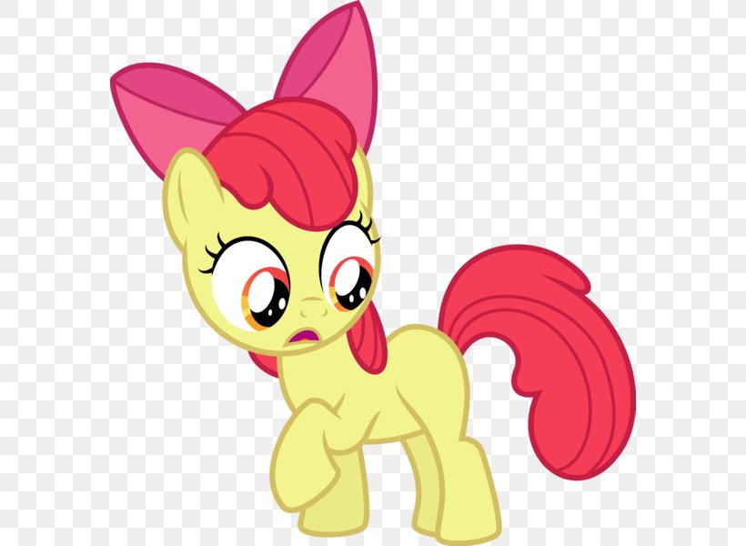 Apple Bloom Cat Pony The Cutie Mark Chronicles Horse, PNG, 578x600px, Watercolor, Cartoon, Flower, Frame, Heart Download Free