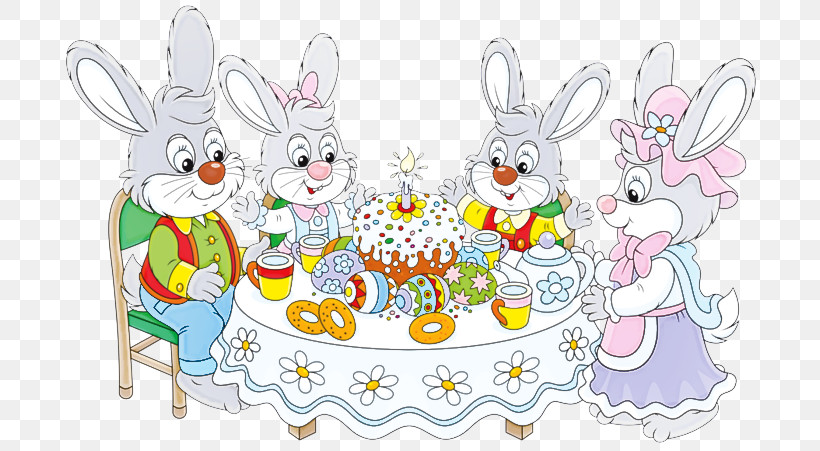 Easter Bunny, PNG, 700x451px, Cartoon, Easter, Easter Bunny, Rabbit, Rabbits And Hares Download Free