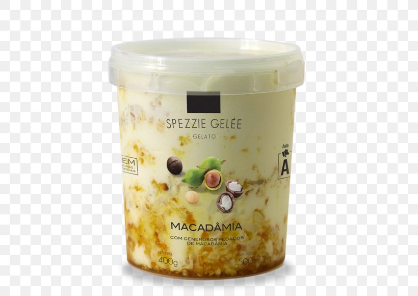 Ice Cream Macadamia Nut Flavor Gelatin Dessert Dish, PNG, 594x580px, Ice Cream, Dish, Dulce De Leche, Flavor, Food Download Free