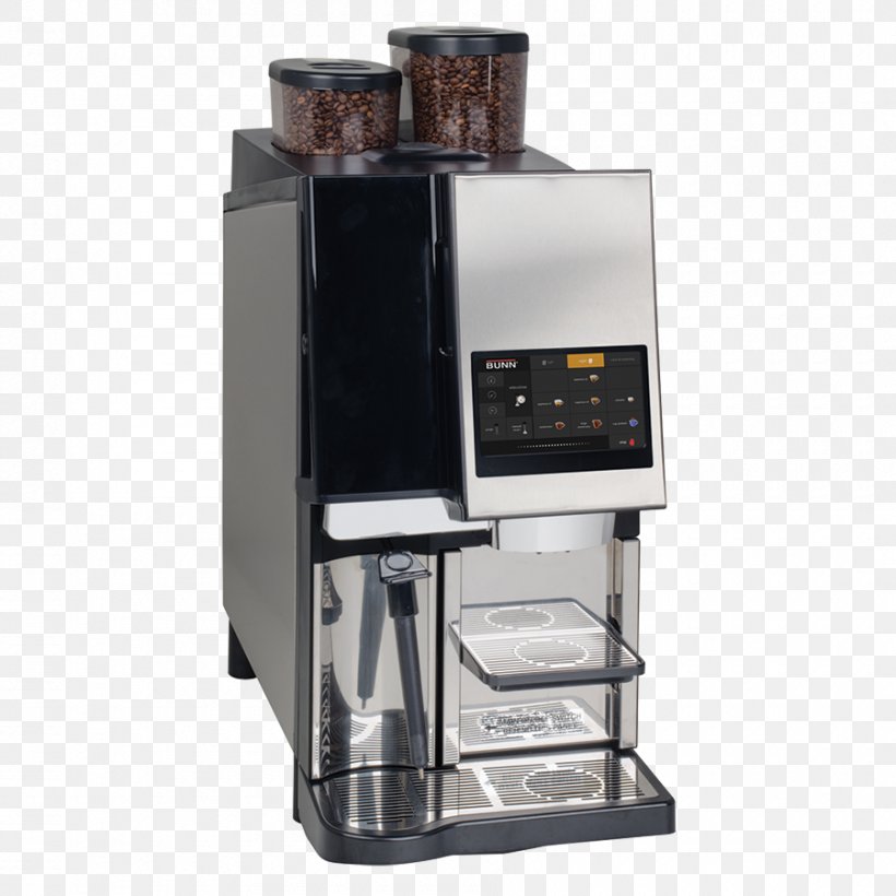 Espresso Machines Coffeemaker Bunn-O-Matic Corporation, PNG, 900x900px, Espresso, Breville, Bunnomatic Corporation, Cappuccino, Coffee Download Free